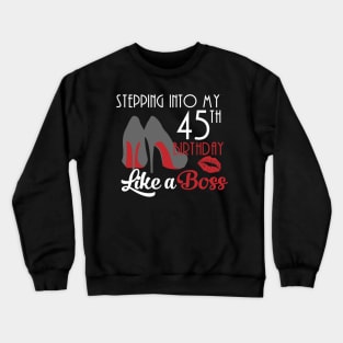 Stepping into my 45th Crewneck Sweatshirt